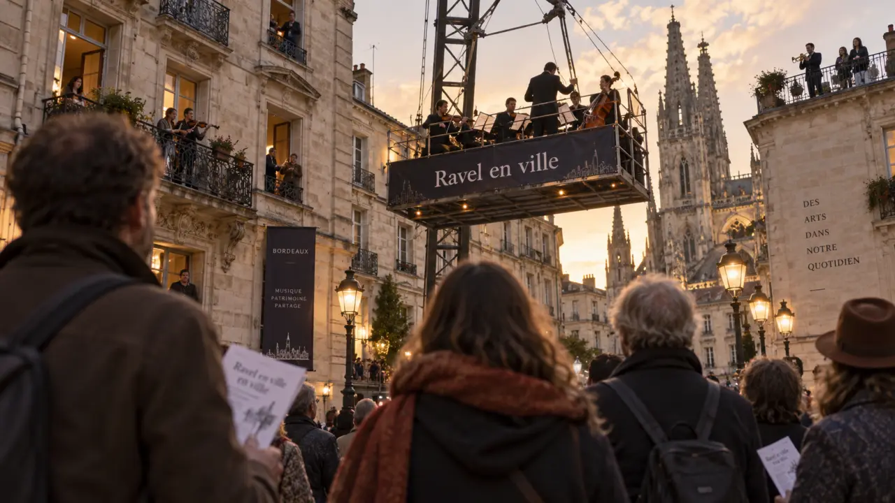 Le Boléro de Ravel a investi la place du Parlement à Bordeaux