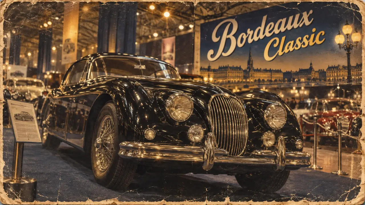 Bordeaux Classic : quatre jours dédiés aux voitures d’exception au Parc des Expositions
