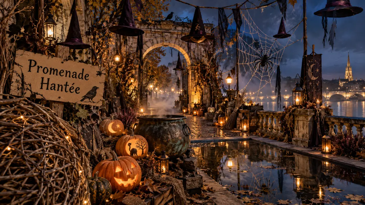 Bordeaux : la Promenade Sainte-Catherine se transforme pour Halloween