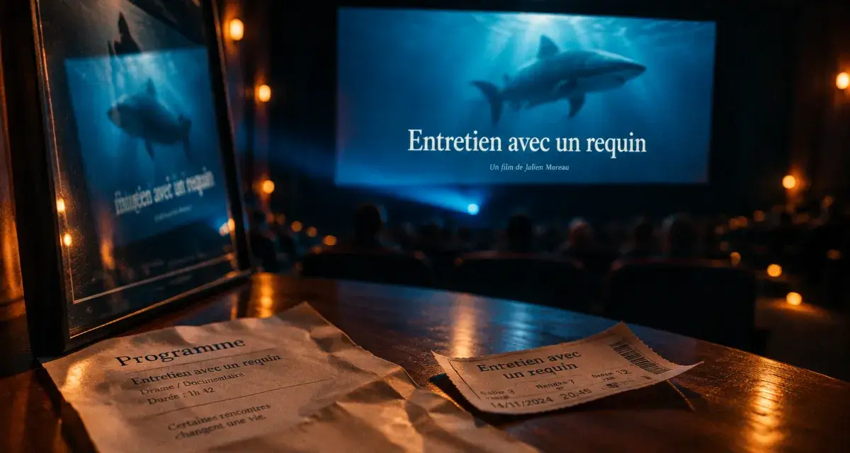 Entretien avec un requin : deux projections à Bordeaux et Saint-Médard
