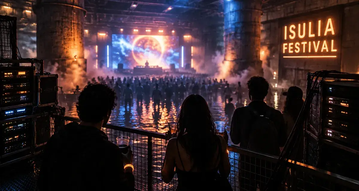ISULIA Festival annonce son retour à la Base sous-marine de Bordeaux