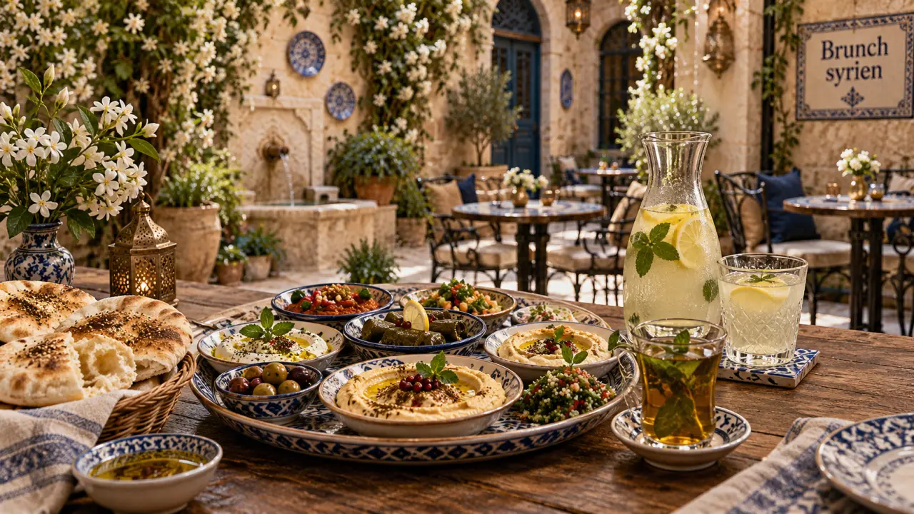 La Cour de Nana : brunch syrien quotidien et cuisine engagée à Bordeaux