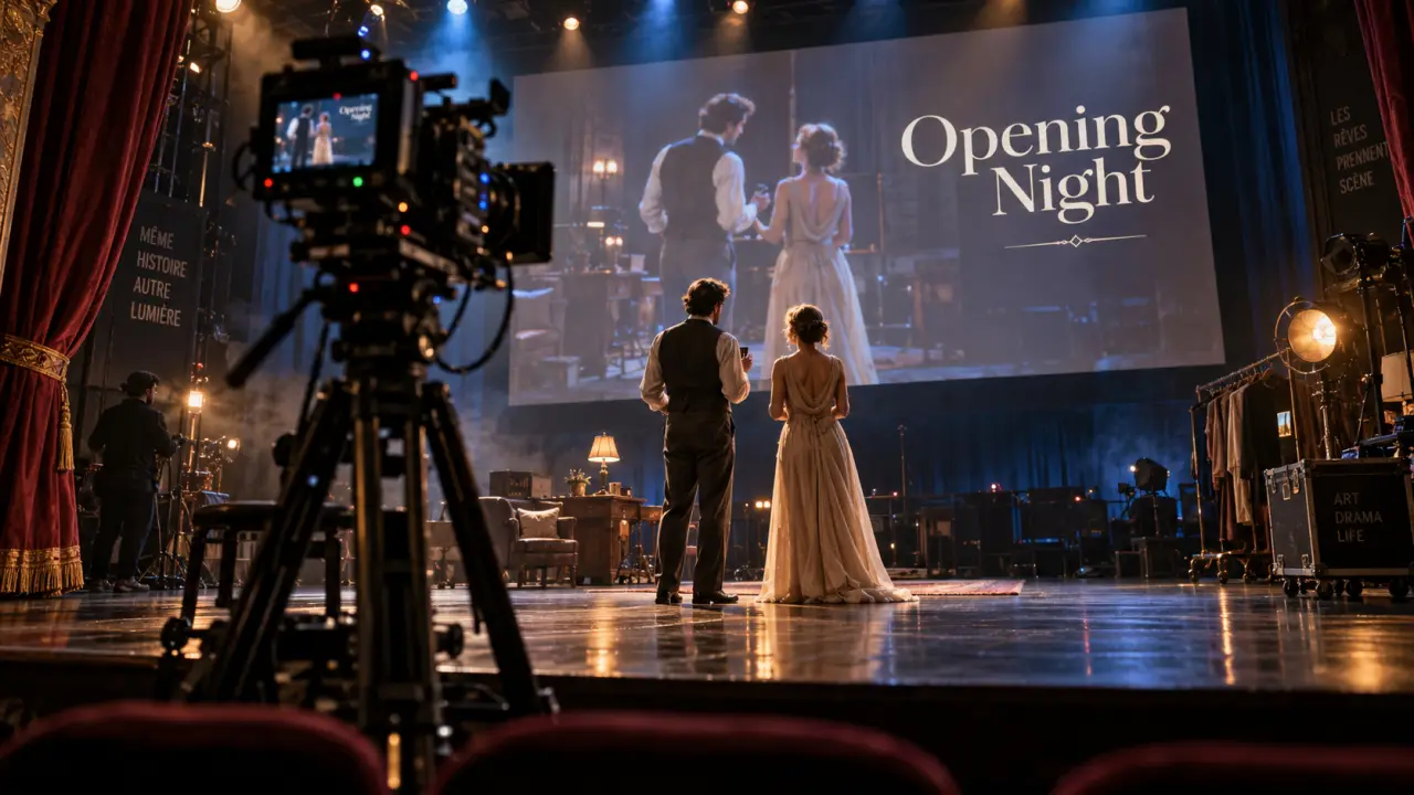 « Opening Night » : théâtre et cinéma se mêlent au TnBA jusqu’à vendredi