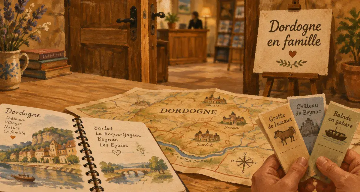 Un séjour famille de trois jours en Dordogne proposé par Le Tauzin