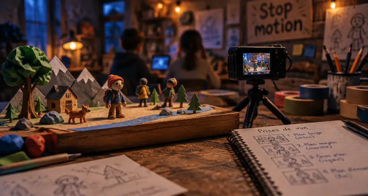 Bordeaux : un stage de stop motion pour les jeunes à l'Ehpad Village Terre Nègre